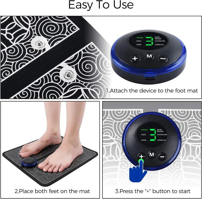 ELECTRIC FOOT MASSAGER PAD