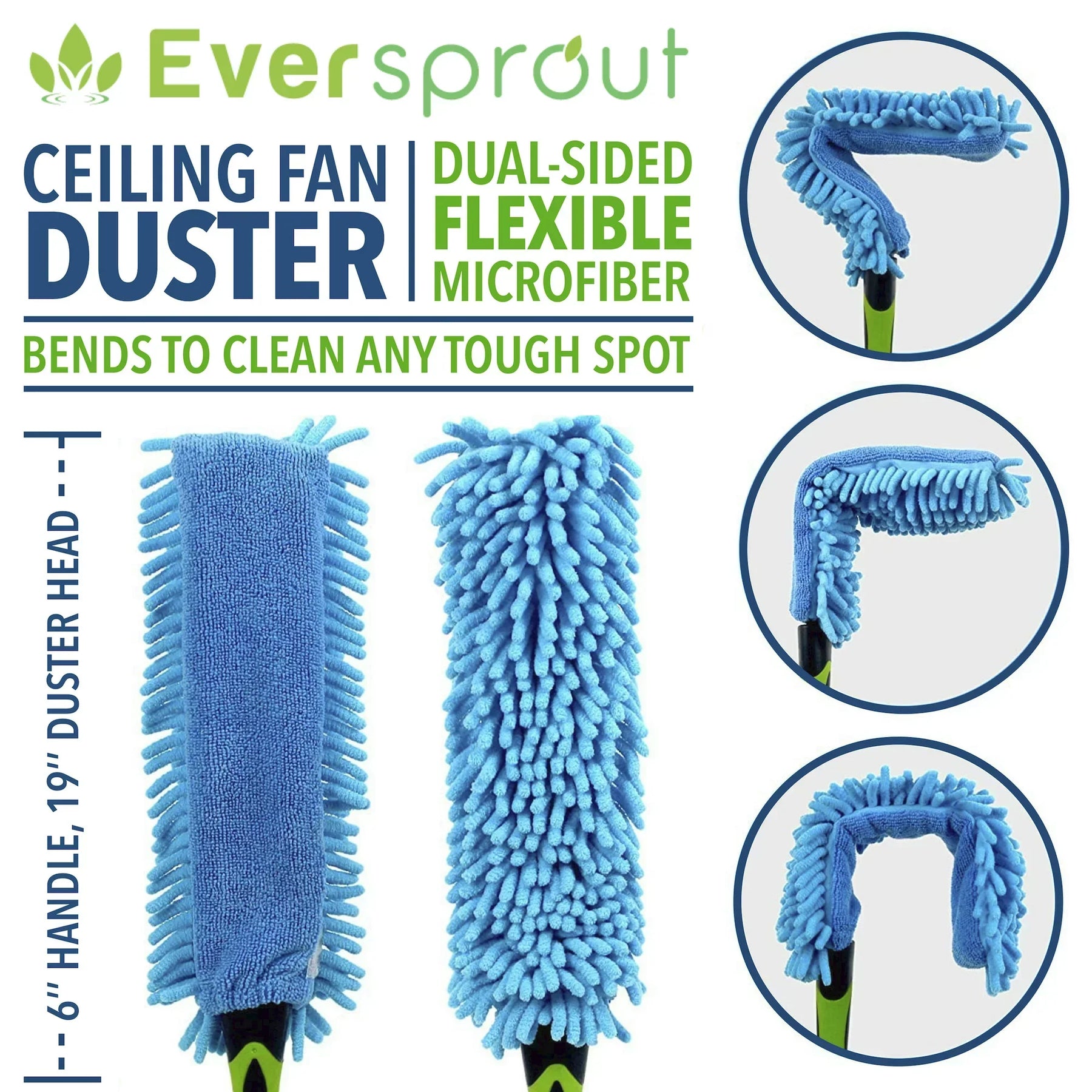 Flexible Ceiling and Fan Duster