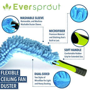 Flexible Ceiling and Fan Duster